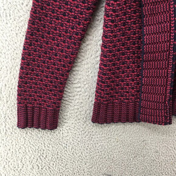 Talbots Open Front Cardigan Sweater Womens S Multicolor Wool Blend Long Sleeve - Picture 5 of 16